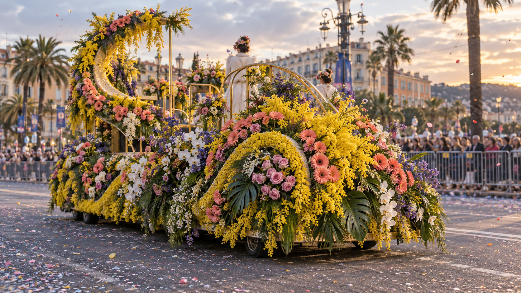 Carnaval de Nice, char fleuri