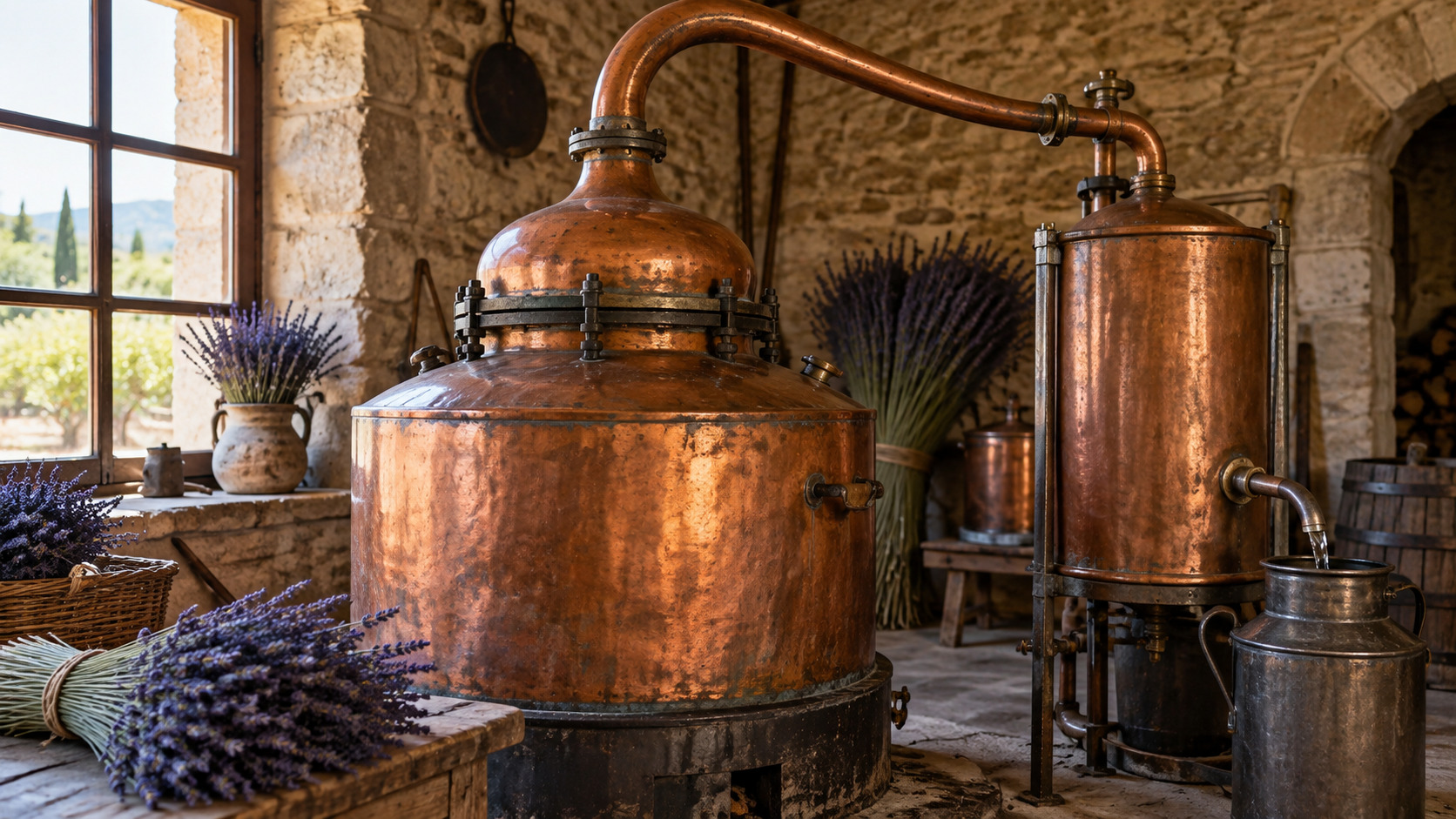Distillerie de lavande en Provence