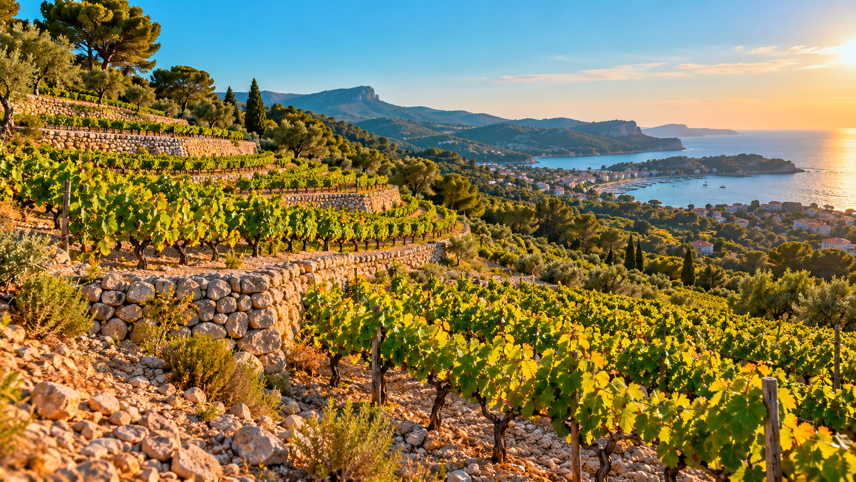 Vignobles de Bandol, Provence