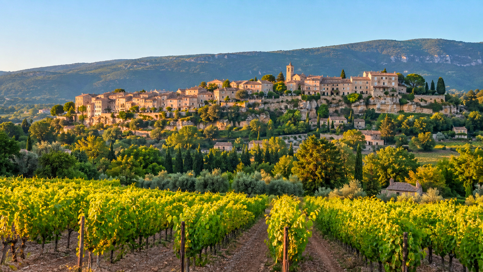 Ménerbes, village du Luberon