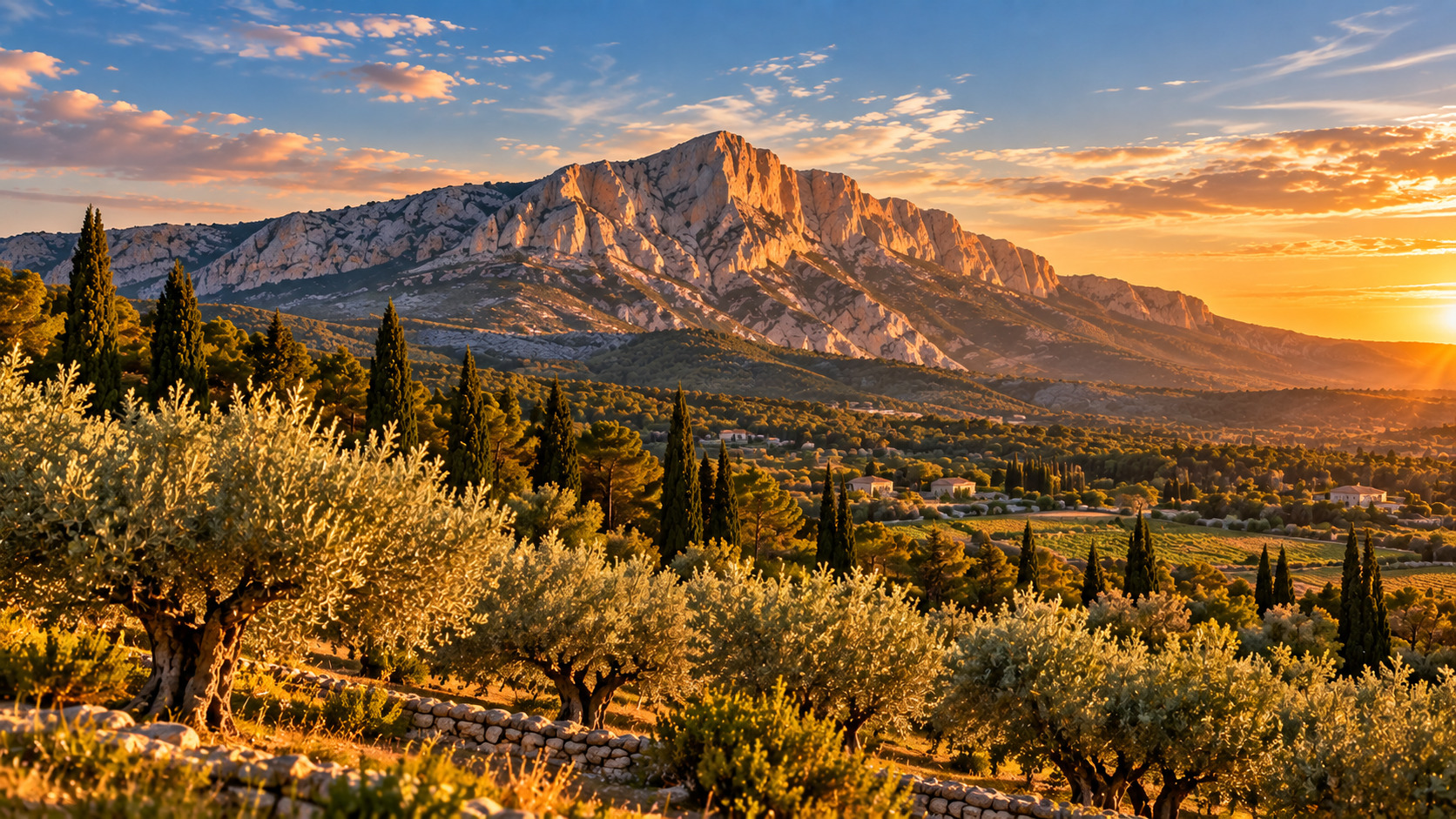 Chauffeur privé, montagne Sainte-Victoire, Aix-en-Provence